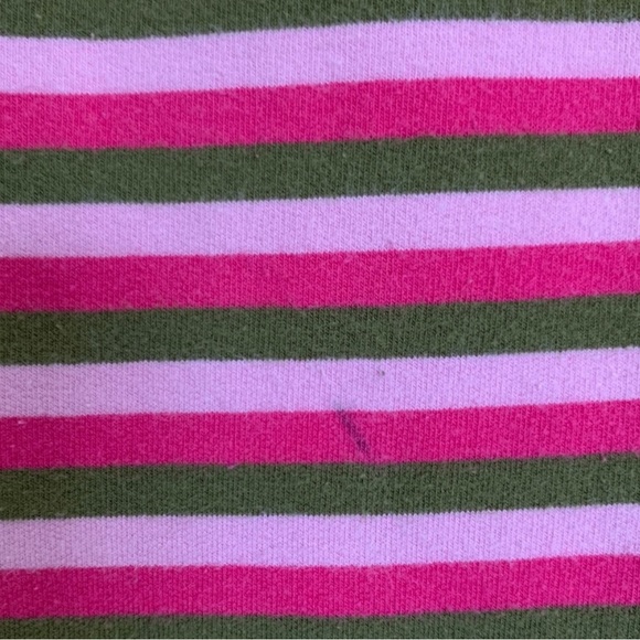 Lot of 2 striped Hanna Andersson soft pants - soft ruffle at bottom of leg - Picture 5 of 5